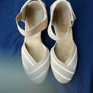 Lauren Ralph Lauren wedges size 9